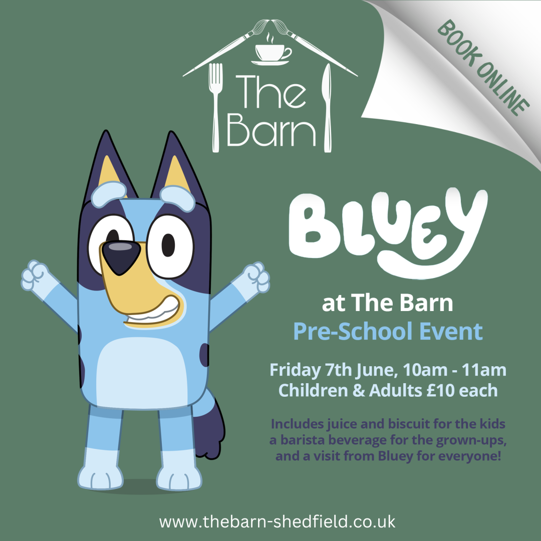 Bluey at The Barn pre-school event
